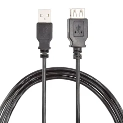 Usb Cables<NXT Technologies ™ 6' USB A to USB A Cable, Male to Female, Black (NX29753)