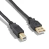 Usb Cables<NXT Technologies ™ 11' USB B to USB A Printer Cable, Male to Male, Black (NX29930)