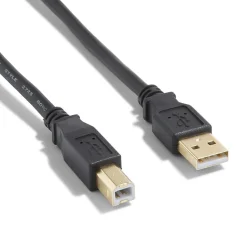 Usb Cables<NXT Technologies ™ 11' USB B to USB A Printer Cable, Male to Male, Black (NX29930)