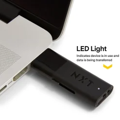 NXT Technologies ™ 64GB USB 3.0 Type A Flash Drive, Black, 4/Pack (NX56889-US/CC)* Usb Flash Drives