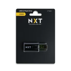 NXT Technologies 128GB USB 3.2 Type-A Flash Drive, Black (NX61119)* Usb Flash Drives
