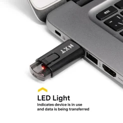 NXT Technologies 128GB USB 3.2 Type-A Flash Drive, Black (NX61119)* Usb Flash Drives