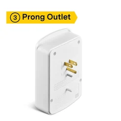 Surge Protectors & Power Strips<NXT Technologies ™ 6-Outlet Plus USB Outlet Surge Protector, 900 Joules (NX61427)