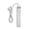 Surge Protectors & Power Strips<NXT Technologies 6-Outlet Surge Protector, 4' Cord, 600 Joules (NX54312)