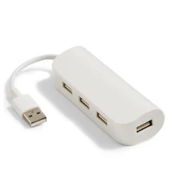 Usb Hubs<NXT Technologies ™ 4-Port USB 2.0 Hub, White (NX29758)