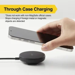 NXT Technologies ™ Wireless Magnetic Charger Bundle for Most Smartphones, Black (NX60457)