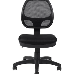 Hot Armless Mesh Task Chair, Black (OTG11642B) Office Chairs