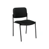 Online Fabric Armless Stacking Chair, Fabric, Black (OTG2748LQ10) Folding & Stacking