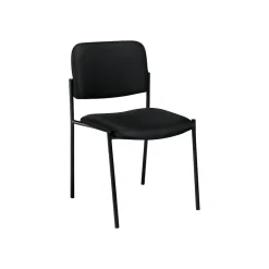 Online Fabric Armless Stacking Chair, Fabric, Black (OTG2748LQ10) Folding & Stacking