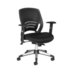Online Fabric Manager Chair, Mesh Black (OTG11686B) Office Chairs