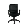 New Fabric Task Chair, Patterned Black (OTG11612B) Office Chairs