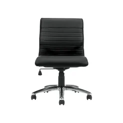 Best Faux Leather Task Chair, Black (OTG11735PU30/BL20) Office Chairs