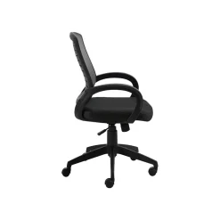 Discount Mesh Back Fabric Manager Chair, Gray and Black (OTG10902B) Office Chairs