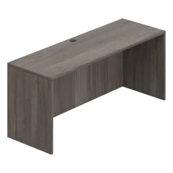 Clearance Superior 71" Credenza Desk Shell, Artisan Gray (TDSL7124CSAGL) Computer Desks