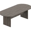 Outlet Superior 95" Racetrack Conference Table, Artisan Gray (TDSL9544RSAGL) Conference Room Tables