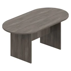 Superior 71" Racetrack Conference Table, Artisan Gray (TDSL7136RSAGL) Conference Room Tables