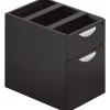 Outlet ® Superior Laminate Box/File Pedestal, American Espresso, 19"H x 16"W x 22"D File Cabinets