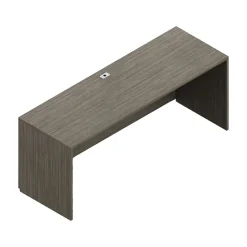 Clearance Zira 72" Table Desk, Absolute Acajou (Z2472TA3ACJ) Office Desks