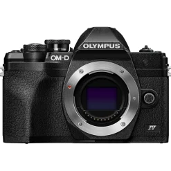 Cameras & Camcorders<Olympus OM-D E-M10 Mark IV 20.3 Megapixel Mirrorless Camera Body Only, Black (V207130BU000)