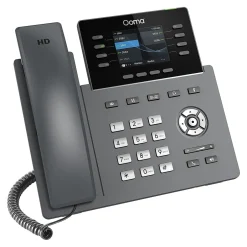 Office Phones & Conferencing<Ooma 8-Line Wi-Fi IP Corded Conferece Phone, Black (2624W)