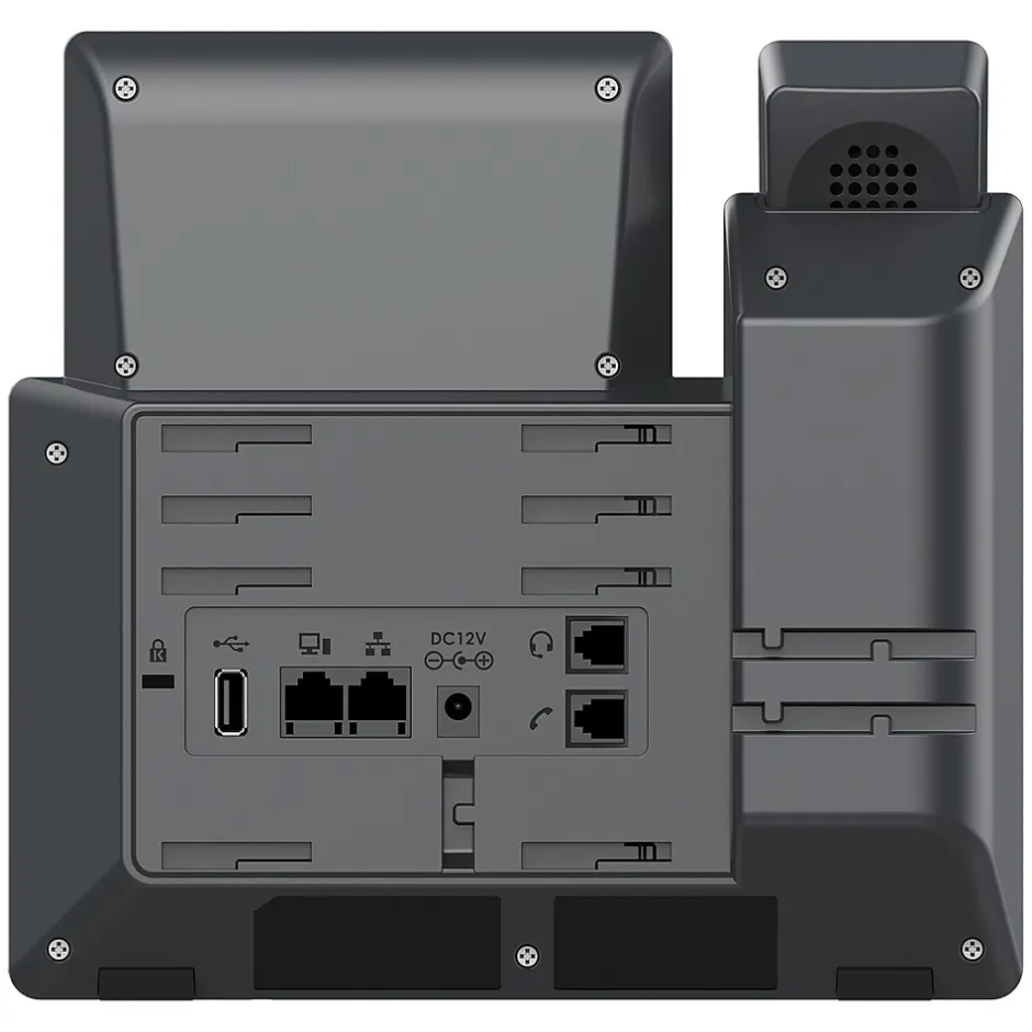 Office Phones & Conferencing<Ooma 8-Line Wi-Fi IP Corded Conferece Phone, Black (2624W)