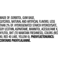 Gum & Mints<Orbit Sugar Free Gum, Bubblemint, 12/Box (WMW21489)