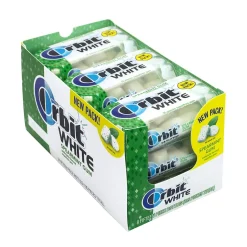 Gum & Mints<Orbit White Sugar Free Spearmint Gum, 16 oz., 15 Pieces/Pack, 9/Pack (209-02548)