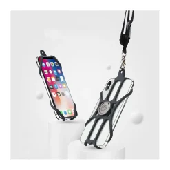 Cell Phone Cases<OTM Essentials Black Universal Phone Sling with Lanyard and Ring Grip (OB-A4A)