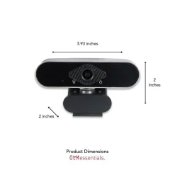 OTM Essentials HD Elite 2 Megapixels Portable Webcam, Black (OB-AJK)* Webcams