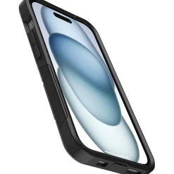 Cell Phone Cases<OtterBox Commuter MagSafe Rugged Case for iPhone 13/14/15, Shock Absorbing, Black (77-92606)