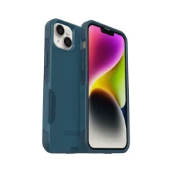 Cell Phone Cases<OtterBox Commuter Series Blue Cover for iPhone 14 (77-89642)