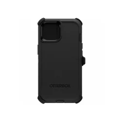 Cell Phone Cases<OtterBox Defender Case for Apple iPhone 13/14/15, Shock Absorbing, Rugged Protection, Black (77-92557)
