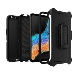 Cell Phone Cases<OtterBox Defender Holster Case for Galaxy XCover6 Pro, Black (77-92303)