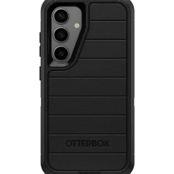 Cell Phone Cases<OtterBox Defender Pro Holster Case for Galaxy S24, Shock Absorbing, Black (77-94620)