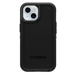 Cell Phone Cases<OtterBox Defender XT MagSafe Rugged Case for iPhone 15/14/13, Shock Absorbing, Black (77-92972)
