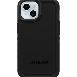 Cell Phone Cases<OtterBox Defender XT MagSafe Rugged Case for iPhone 15/14/13, Shock Absorbing, Black (77-92970)