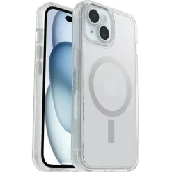 Cell Phone Cases<OtterBox Symmetry MagSafe Rugged Case for iPhone 15/14/13, Shock Absorbing (77-93101)
