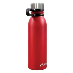 Water Bottles<Outdoors Professional Stainless Steel Double-Walled Vacuum-Insulated Travel Bottle, 20 oz., Red (OUTD0247)