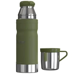 Water Bottles<Outdoors Professional Stainless Steel Vacuum Insulated Termo Go Water Bottle, 25.3 oz., Green (OUTD9331)
