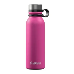 Water Bottles<Outdoors Professional Stainless Steel Double-Walled Vacuum-Insulated Travel Bottle, 20 oz., Pink (OUTD9270)