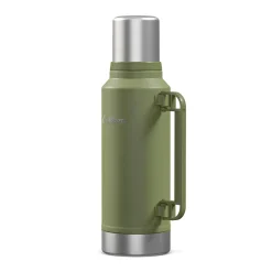 Outdoors Professional Stainless Steel Vacuum Insulated Termo Classic Water Bottle, 33 oz., Green (OUTD9362)