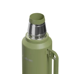 Outdoors Professional Stainless Steel Vacuum Insulated Termo Classic Water Bottle, 33 oz., Green (OUTD9362)