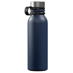 Water Bottles<Outdoors Professional Stainless Steel Double-Walled Vacuum-Insulated Travel Bottle, 20 oz., Navy Blue (OUTD9263)