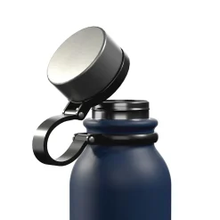 Water Bottles<Outdoors Professional Stainless Steel Double-Walled Vacuum-Insulated Travel Bottle, 20 oz., Navy Blue (OUTD9263)