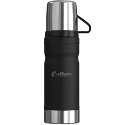 Water Bottles<Outdoors Professional Stainless Steel Vacuum Insulated Termo Go Water Bottle, 25.3 oz., Black (OUTD9324)
