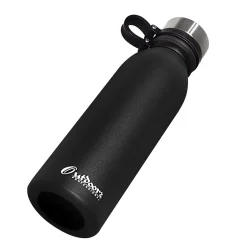 Water Bottles<Outdoors Professional Stainless Steel Double-Walled Vacuum-Insulated Travel Bottle, 20 oz., Black (OUTD3675)