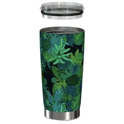 Outdoors Professional Stainless Steel Double-Walled Vacuum Insulated Classic Tumbler, 20 oz., Tropical Green (OUTD9300)