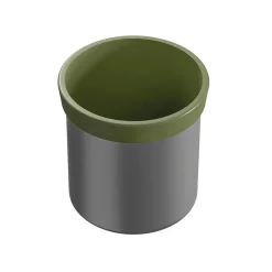 Outdoors Professional Stainless Steel Vacuum Insulated Termo Classic Bottle with Carry Handle, 47 oz., Green (OUTD9409)