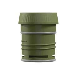 Outdoors Professional Stainless Steel Vacuum Insulated Termo Classic Bottle with Carry Handle, 47 oz., Green (OUTD9409)