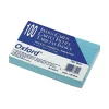 New 3" x 5" Index Cards, Lined Blue, 100/Pack (OXF 7321 BLU) Index Cards